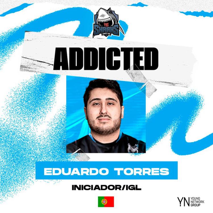 Addicted присоединился к Sharks Esports