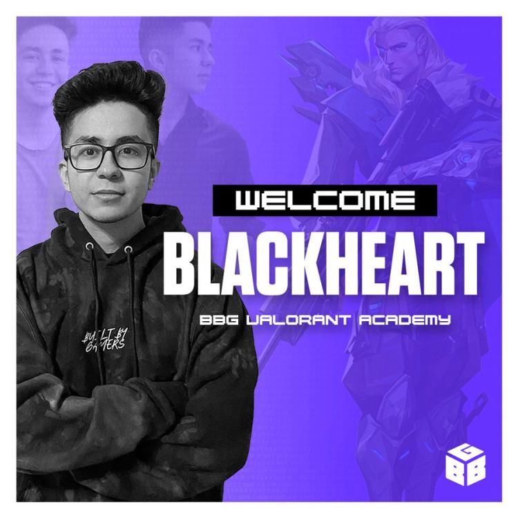 BlackHeart пополнил состав Built By Gamers Academy