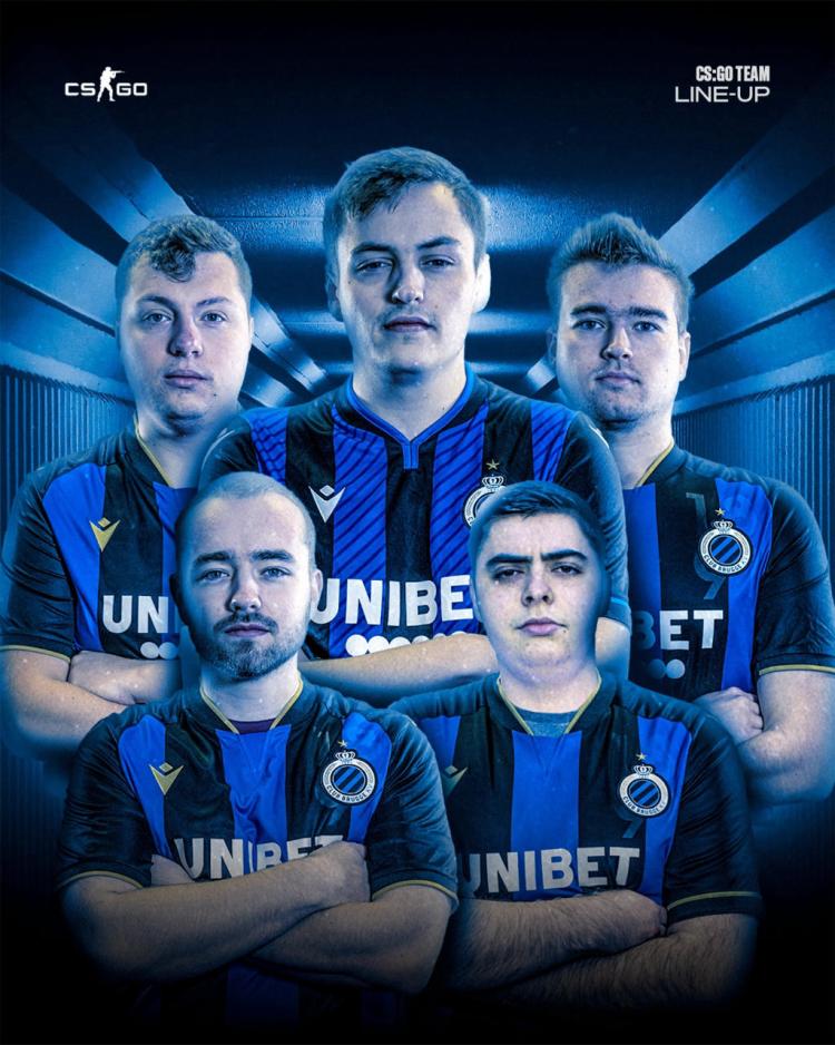 EClub Brugge укомплектовали свой состав по CS:GO