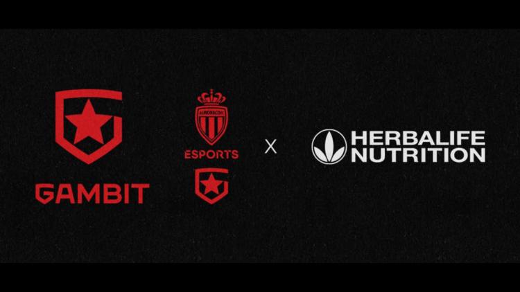 Gambit Esports заключает партнерство с Herbalife Nutrition