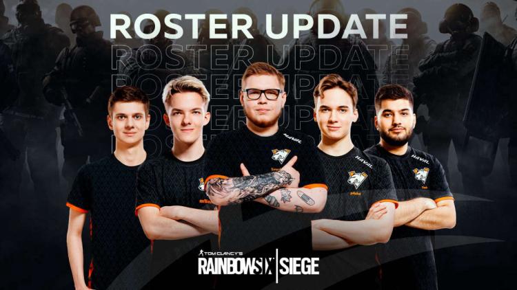 Virtus.pro представила обновленный состав по Rainbow Six