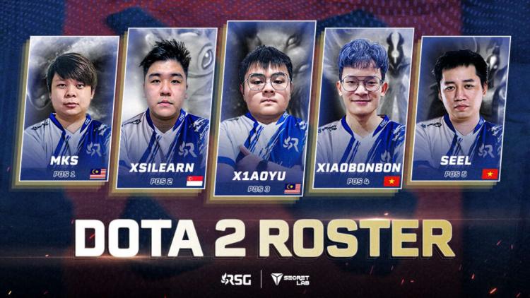 RSG представили новый состав по Dota 2 