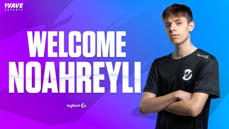 Noahreyli присоединился к Wave Esports по Fortnite