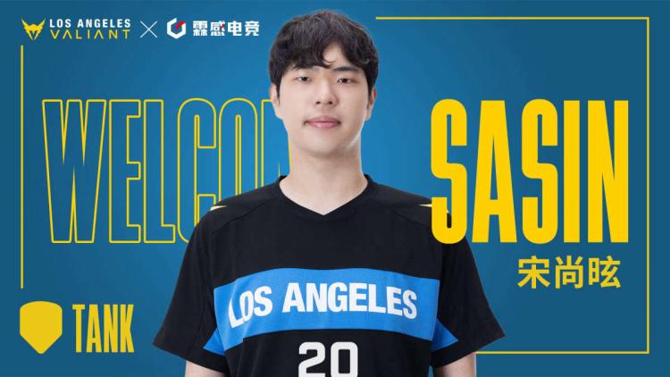 SASIN присоединяется к составу Los Angeles Valiant 