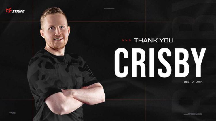 crisby покинул пост тренера Strife Esports