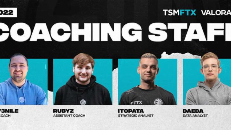 TSM утвердила обновленный тренерский штаб по VALORANT