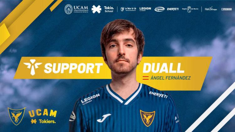 Команда UCAM Esports Club приветствует новых участников