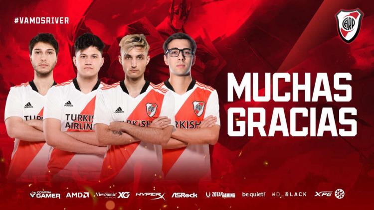 Ростер команды River Plate Gaming покинуло несколько игроков