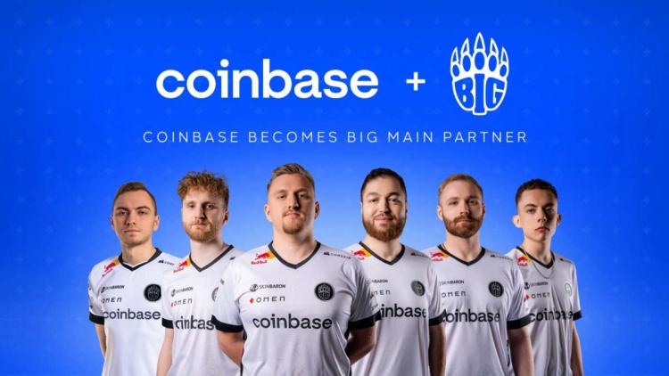 BIG заключает новое партнерство с Coinbase