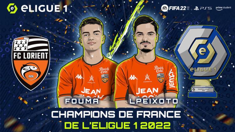 FC Lorient стала победителем eLigue 1 2022