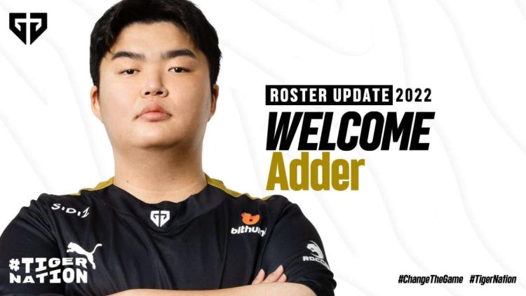 Gen.G Esports подписали Adder