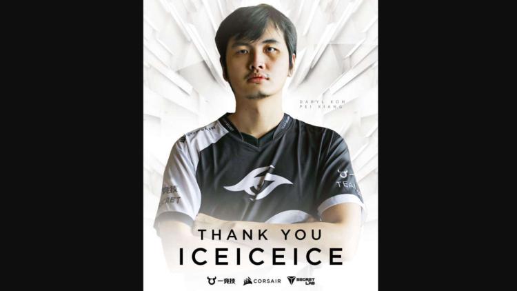 Iceiceice ушёл из Team Secret