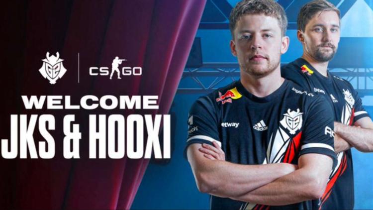 HooXi и jks официально присоединились к G2 Esports