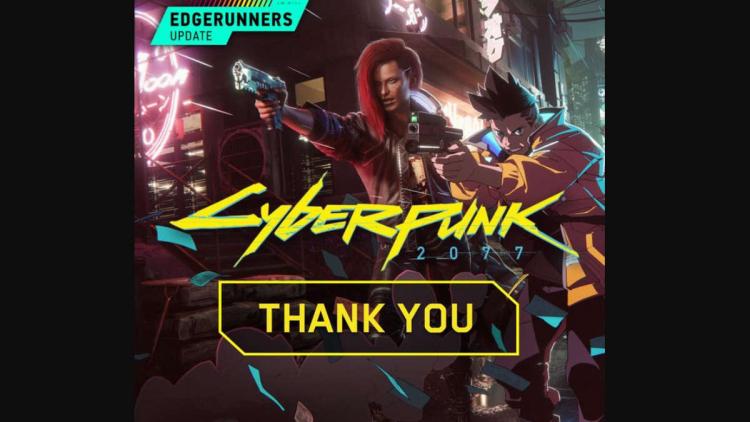 Cyberpunk 2077 снова набирает популярность. В игру ежедневно заходят более 1,000,000 человек