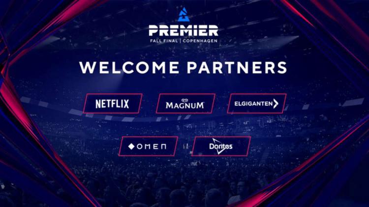 Netflix, OMEN, Elgiganten, Magnum и Doritos стали партнерами BLAST Premier Fall Finals 2022