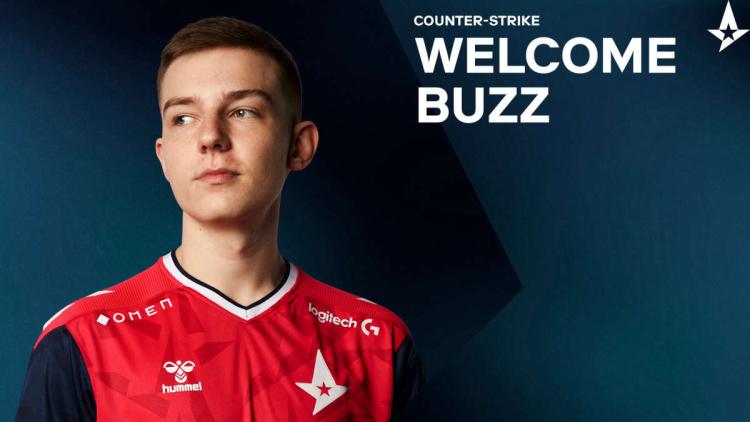 Buzz официально присоединился к Astralis