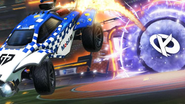 В Rocket League добавлены новые скины профессиональных команд