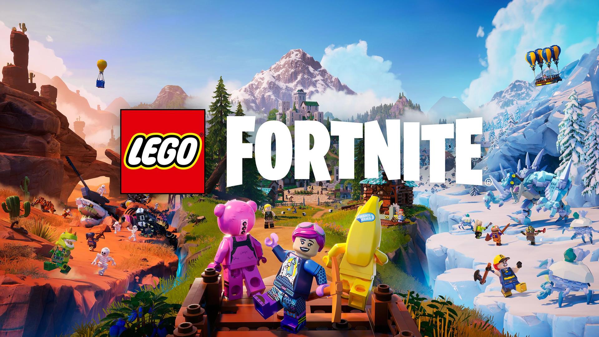 Fortnite открывает магию режима LEGO: крафтинг из песка и стекла!