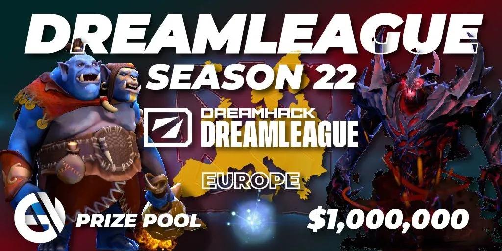 DreamLeague Сезон 22 бьет рекорды по количеству зрителей