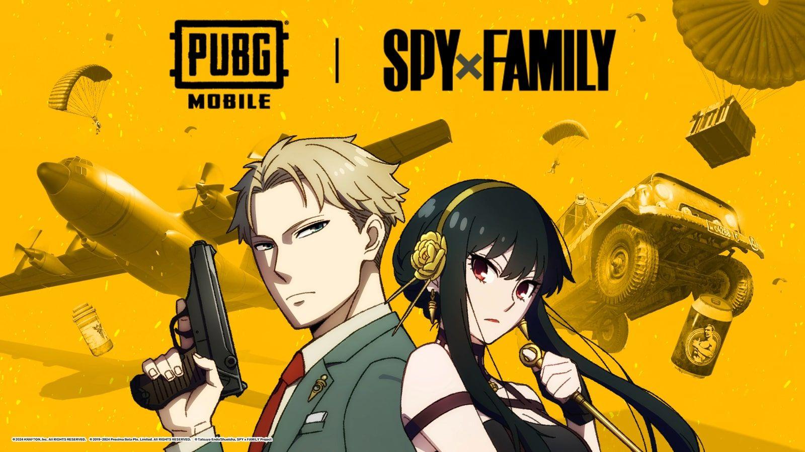 Откройте для себя шпионский гламур в новом событии PUBG Mobile "Призовая тропа SPYxFAMILY"!