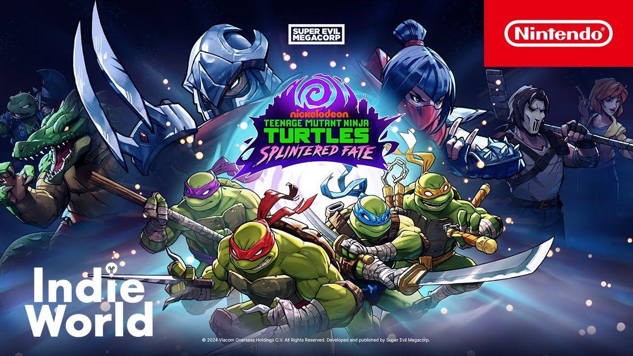 "Nintendo анонсирует "TMNT: Splintered Fate" в качестве эксклюзива для Switch: Захватывающие обновления для фанатов черепах!