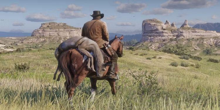 От пикселей до пастбищ: Фанат "Red Dead Redemption 2" покупает лошадь, которая повторяет любимую лошадь из игры!