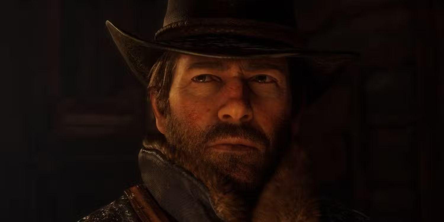 Фан-арт, изображающий Артура Моргана из Red Dead Redemption 2 в образе мальчика из хранилища Fallout