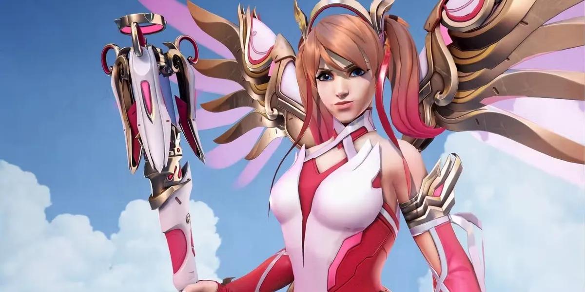 Blizzard анонсировала благотворительный пакет Overwatch 2 Rose Gold Mercy Bundle