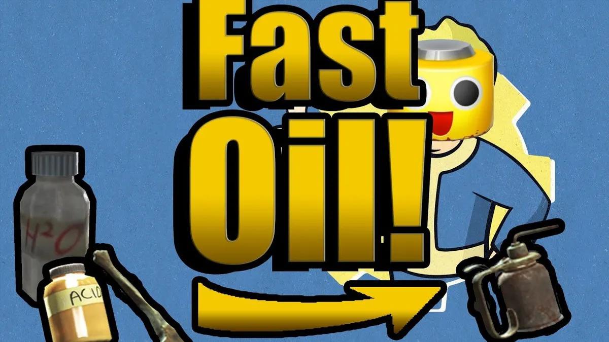 Как найти нефть в Fallout 4