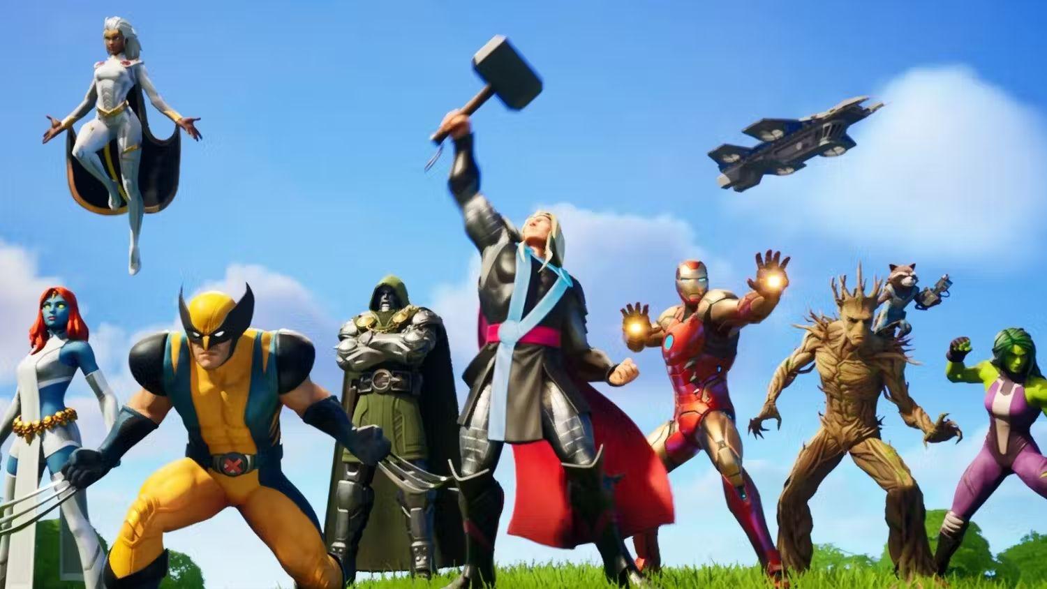 Fortnite сообщает о новом LTM на тему Marvel: "Герои против злодеев", который появится на этой неделе!