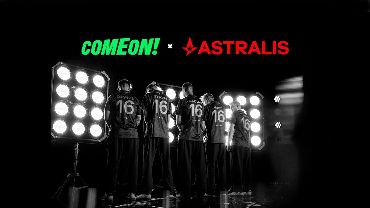 Astralis объявляет о партнерстве с ComeOn Group с 2025 года