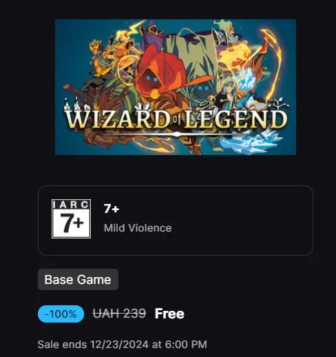 Получите Wizard of Legends бесплатно в Epic Games Launcher