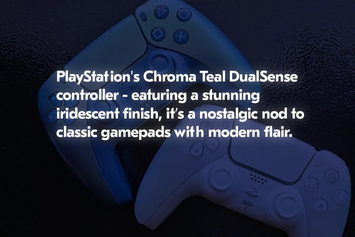 PlayStation's Chroma Teal DualSense: Ностальгическая нотка с современным оттенком