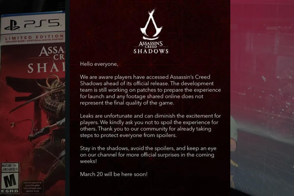 Ubisoft отреагировала на утечки Assassin’s Creed Shadows на месяц раньше