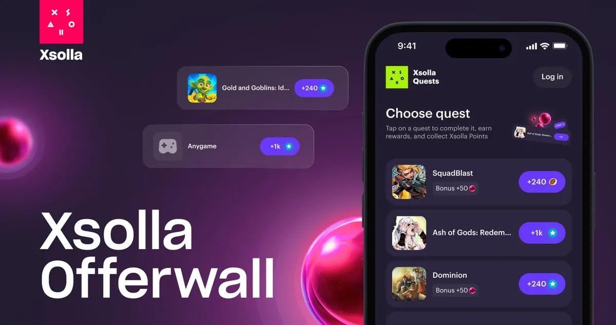 Xsolla представляет решение Offerwall для повышения монетизации игр и вовлечения игроков