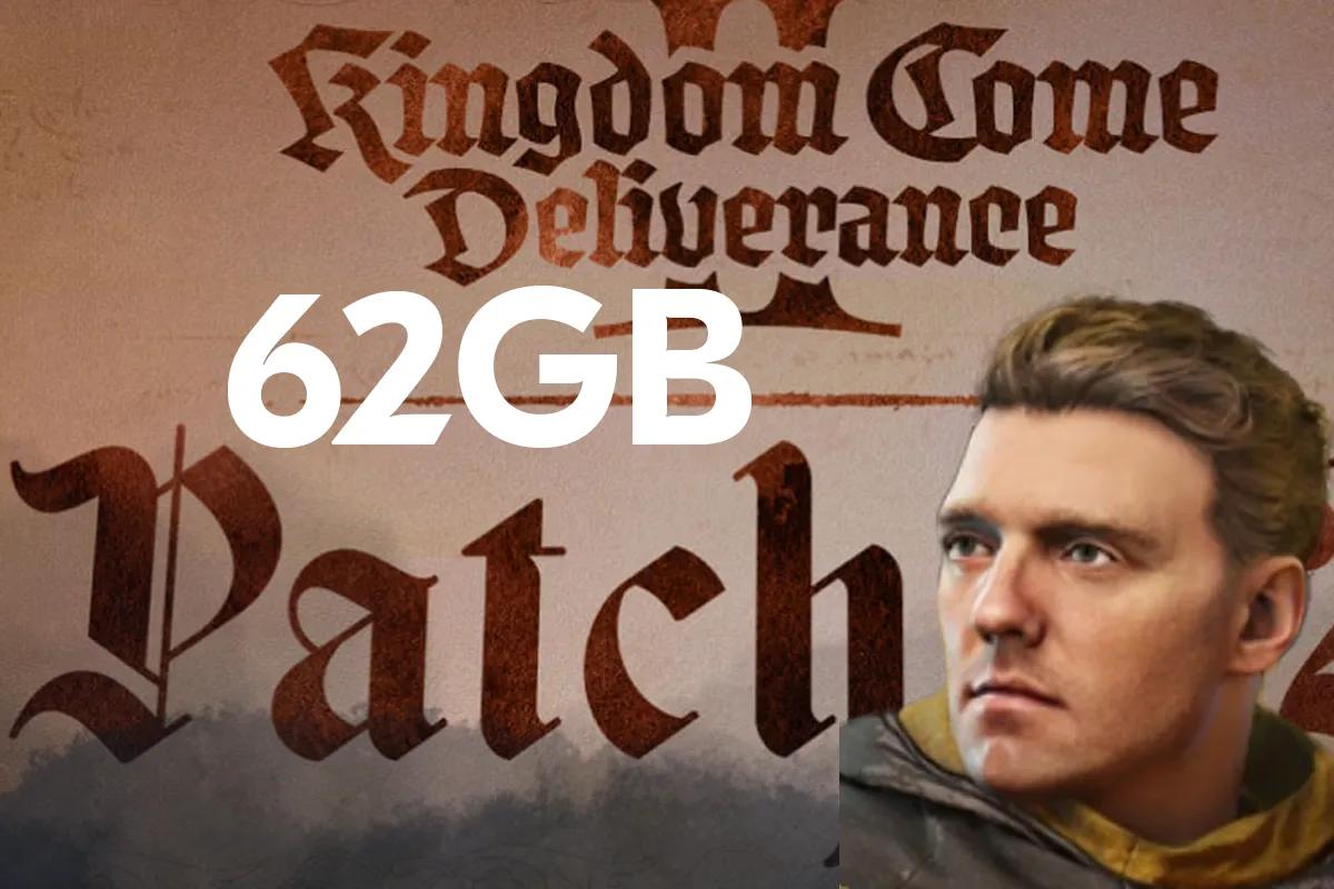 Kingdom Come: Deliverance 2 вышло масштабное обновление объемом 62 ГБ с 1000+ исправлениями