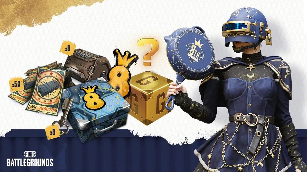 PUBG: BATTLEGROUNDS празднует 8-ю годовщину специальными событиями и обновлением 34.2