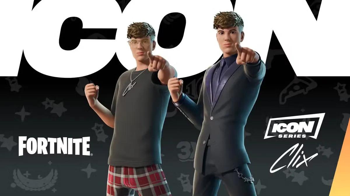 В Fortnite представлены скин Clix Icon Series, кубок Icon Cup и эксклюзивная косметика