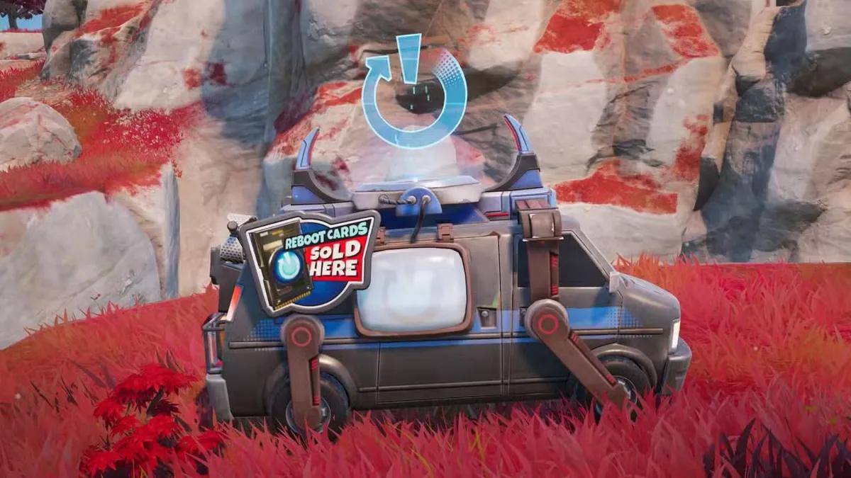 В Fortnite теперь можно купить карты перезагрузки у фургонов за 500 золотых