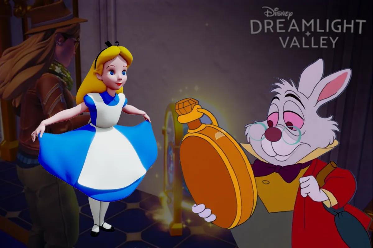 Обновление "Алисы в Стране чудес" для Disney Dreamlight Valley - и оно восхитительно крошечное