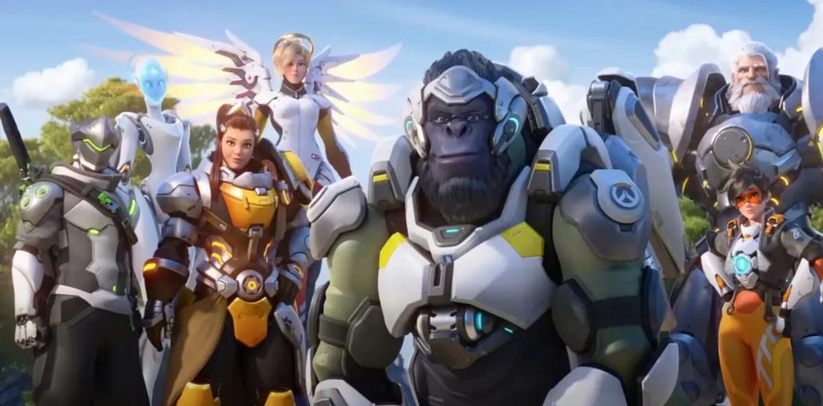 В Overwatch 2 1 Винстон сразится со 100 солдатами в прямом эфире!