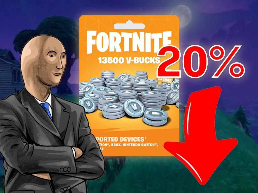Цена V-Bucks только что упала, вот как купить дешевле!