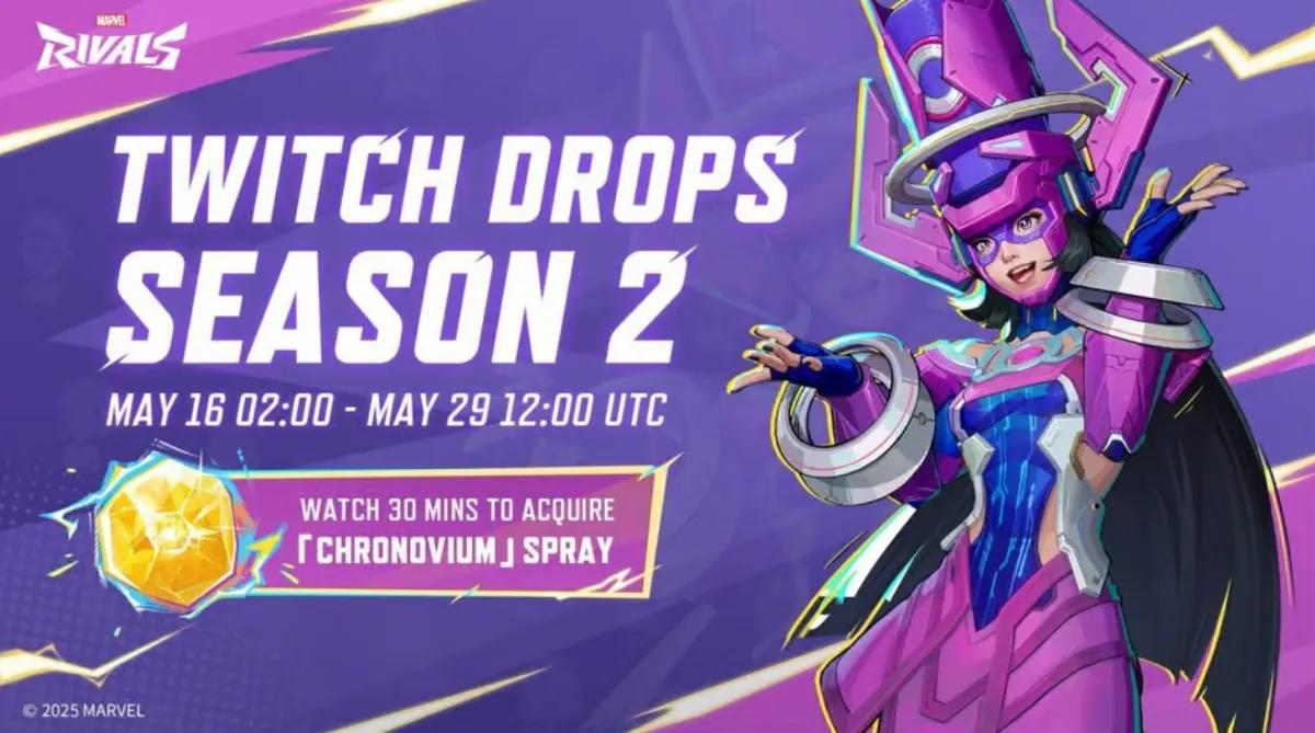 Как разблокировать Marvel Rivals Season 2 с помощью Twitch Drops