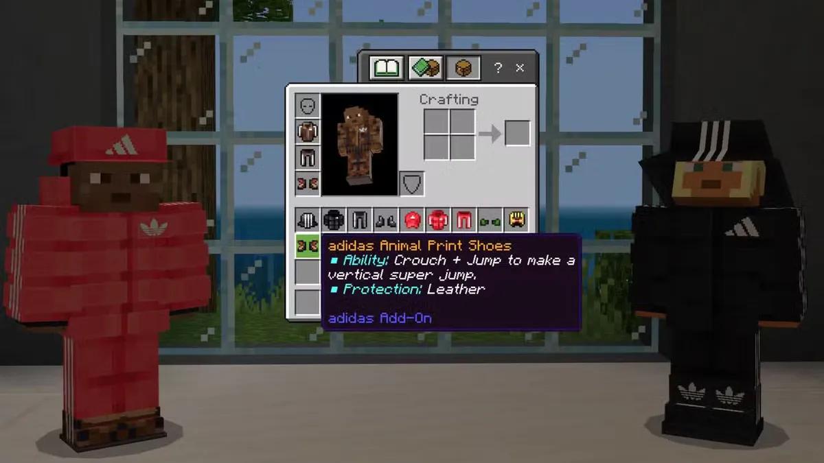 Minecraft x Adidas: Бесплатное DLC и реальная одежда уже доступны