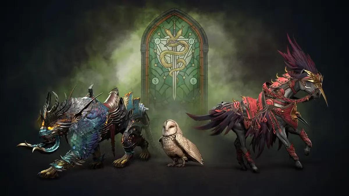 Утечка из Diablo 4 намекает на три новых питомца, которые появятся в девятом сезоне