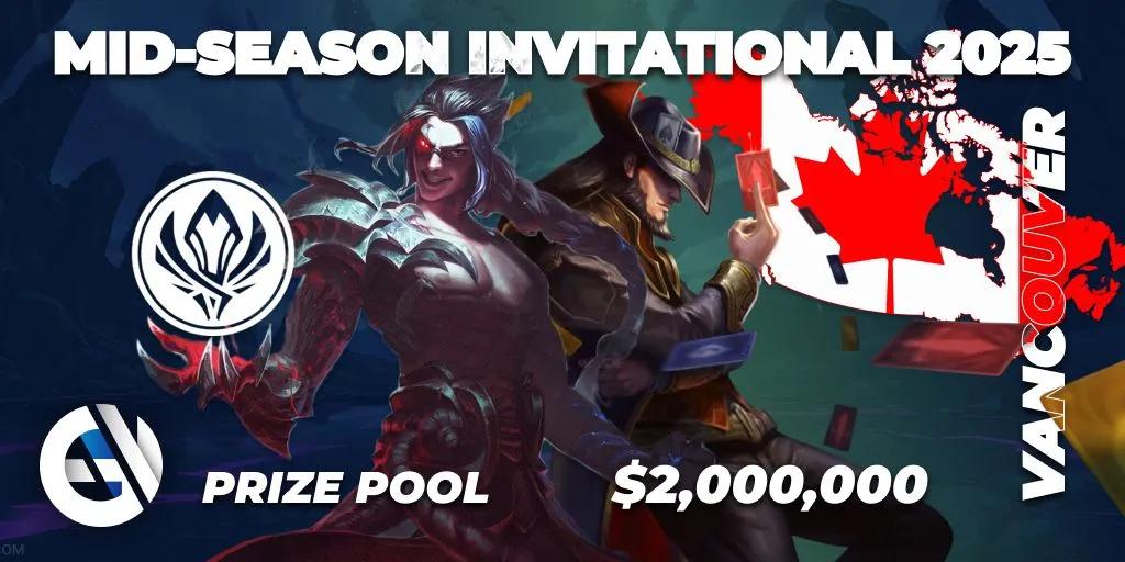 Riot Games раскрывает информацию о стримах MSI 2025, наградах Twitch и призах Pick'ems