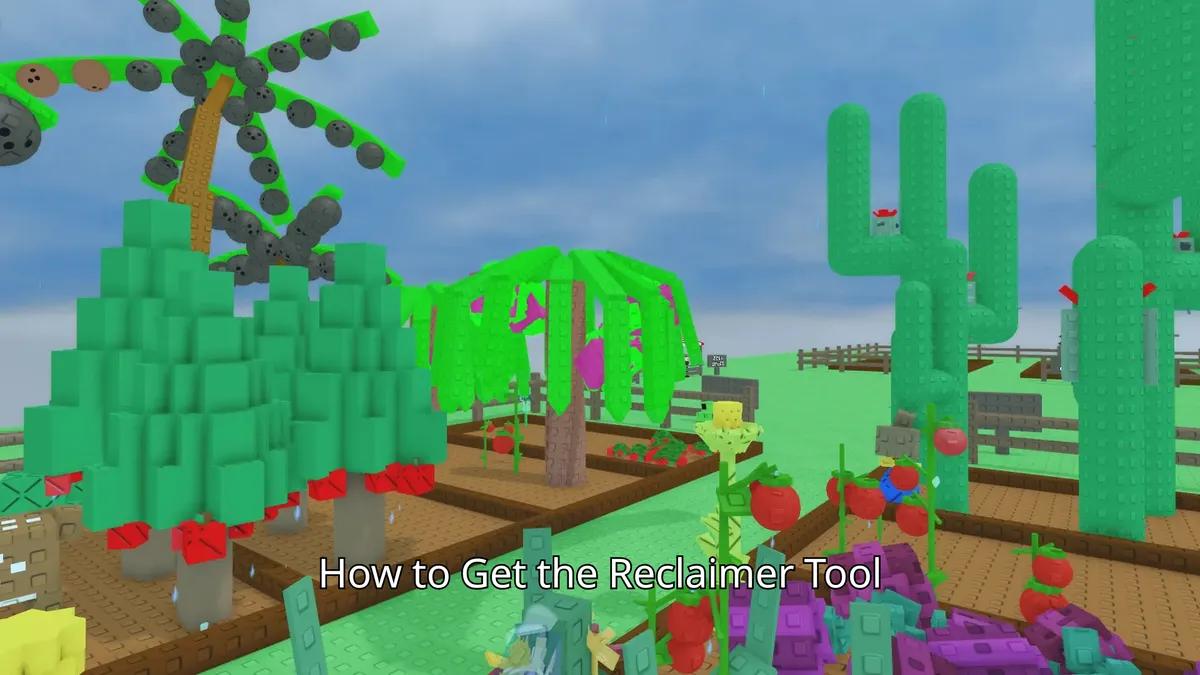 Roblox Вырастить сад: Как получить инструмент мелиоратора