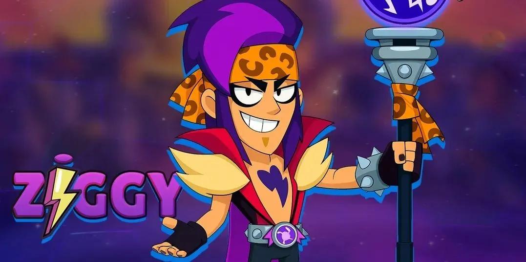 Зигги, иллюзионист глэм-рока, присоединяется к Brawl Stars с Comic-Con 2025