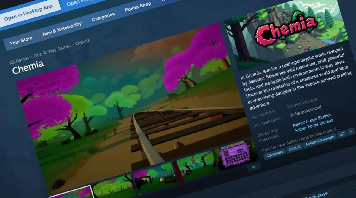 Chemia в Steam маскирует вредоносное ПО в обновлениях игр