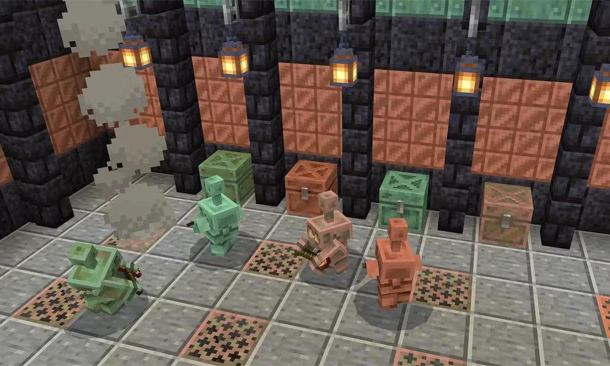 Minecraft Snapshot 25w32a представляет медные украшения и ключевые улучшения